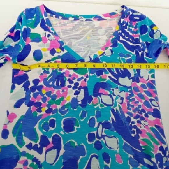 Lilly Pulitzer xxs Paradis Dress in Hit The Spot Print Size GUC - Picture 6 of 13